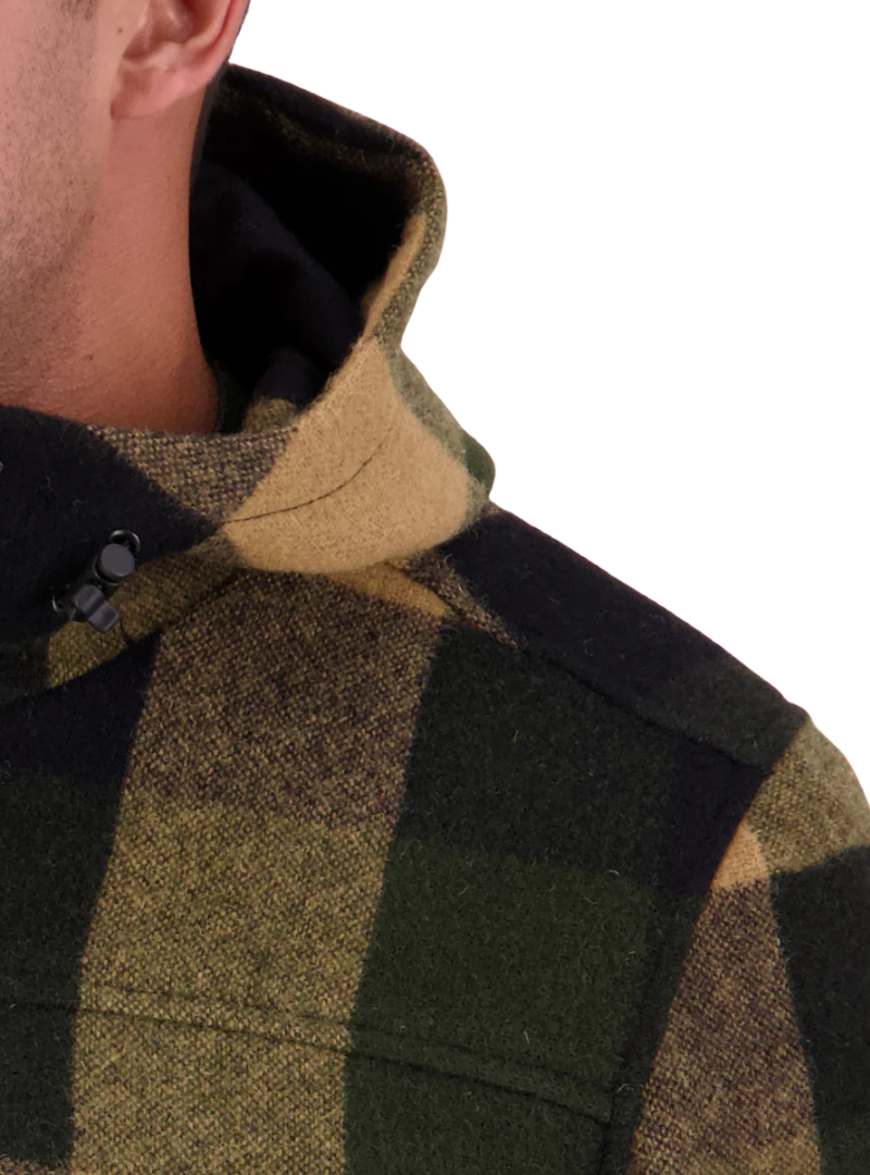 Swanndri Mens Hudson Hoodie (SW17435M) Yellowstone Check