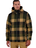 Swanndri Mens Hudson Hoodie (SW17435M) Yellowstone Check