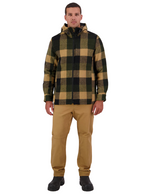 Swanndri Mens Hudson Hoodie (SW17435M) Yellowstone Check
