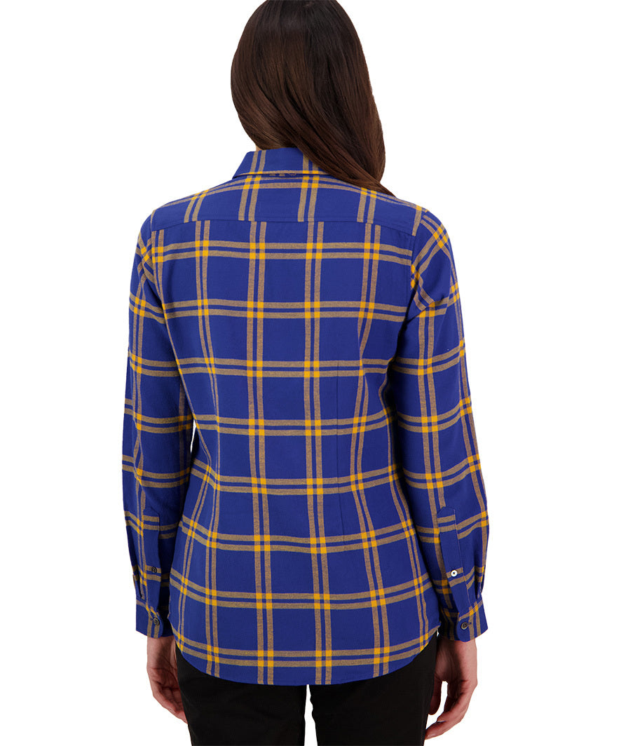 Swanndri Womens Torrington L/S Shirt (SW232535W) Gold [SD] 