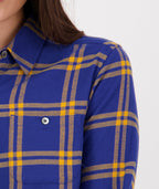 Swanndri Womens Torrington L/S Shirt (SW232535W) Gold [SD] 