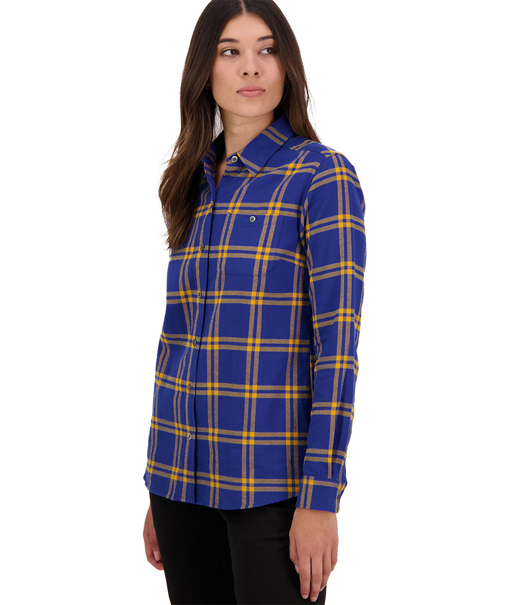 Swanndri Womens Torrington L/S Shirt (SW232535W) Gold [SD] 