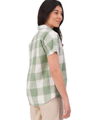 Swanndri Womens Manaia S/S Shirt (SS232597W) Fern Check [SD]