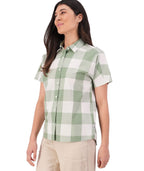 Swanndri Womens Manaia S/S Shirt (SS232597W) Fern Check [SD]