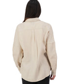 Swanndri Womens Eastdale L/S Shirt (SS232594W) Pebble [SD]