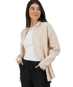 Swanndri Womens Eastdale L/S Shirt (SS232594W) Pebble [SD]