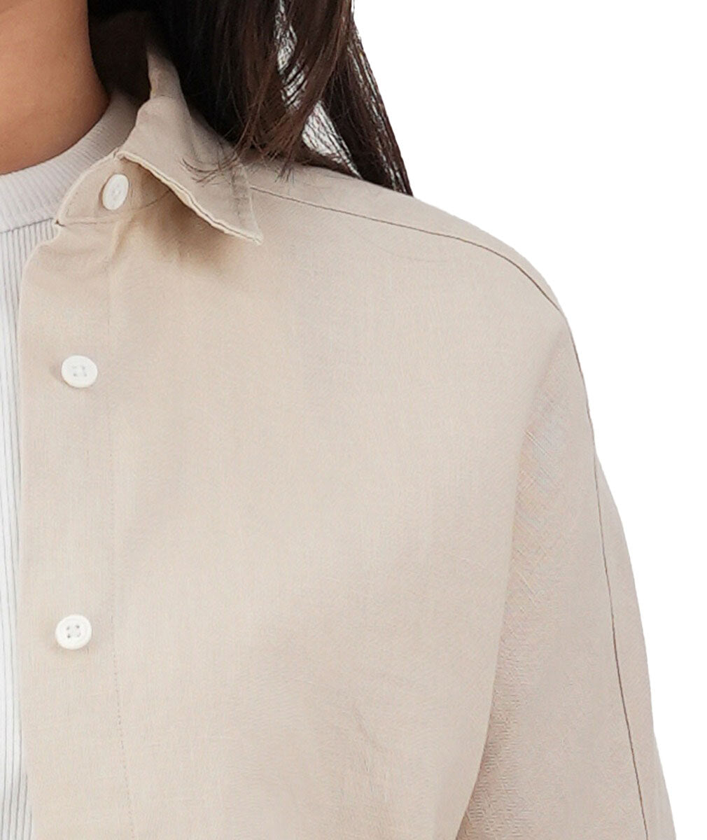 Swanndri Womens Eastdale L/S Shirt (SS232594W) Pebble [SD]