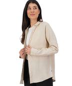 Swanndri Womens Eastdale L/S Shirt (SS232594W) Pebble [SD]