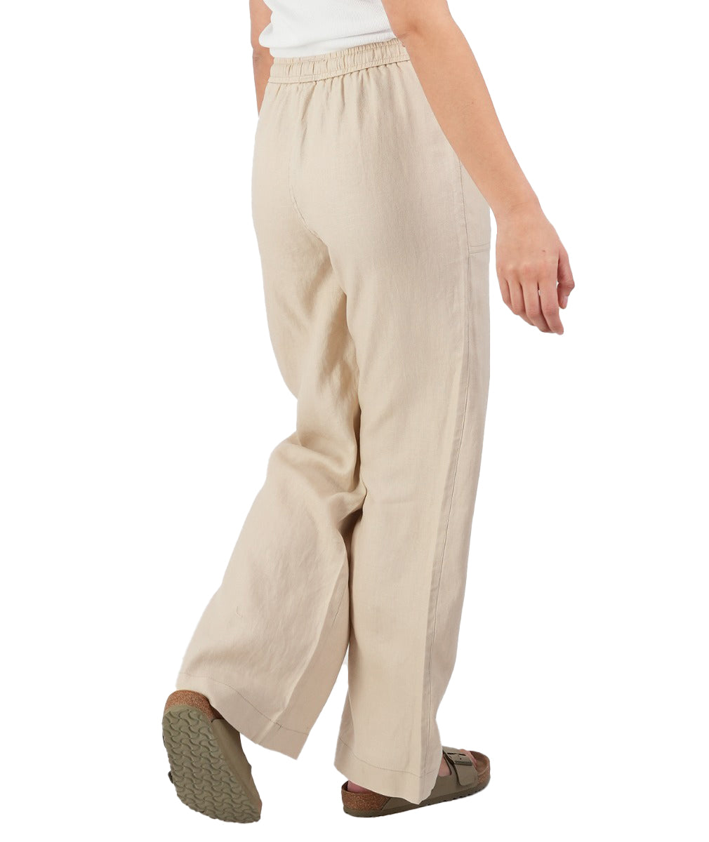Swanndri Womens Seascape Linen Pants (SS233591W) Pebble [SD] 
