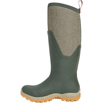 Muck Boots Womens Artic Sport II Tall Boots (MAS2T3TW) Dark Olive/Herringbone