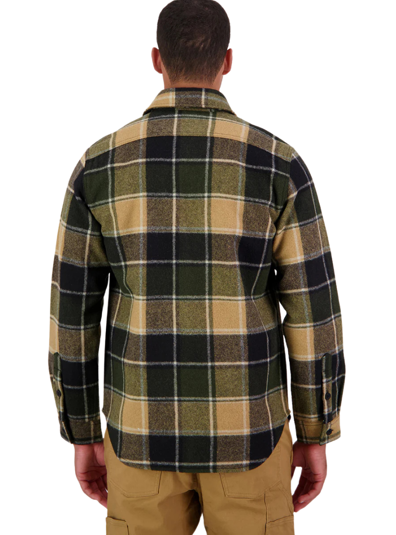Swanndri Mens Kiaraki v3 Wool Shacket (SW214149M) Denver Check