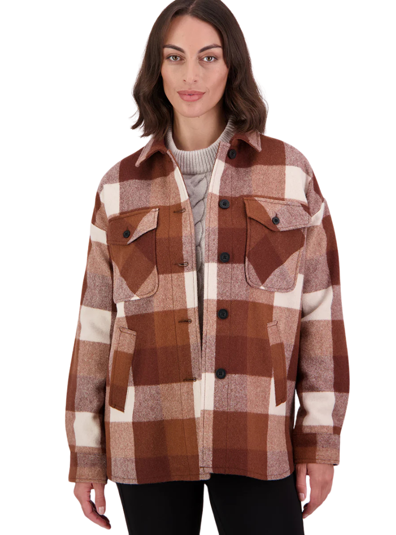 Swanndri Womens Anchorage V2 Wool Shirt Jacket (SW244858W) Chelsea Swanndri Womens Anchorage V2 Wool Shirt Jacket (SW244858W) Chelsea