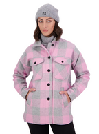 Swanndri Womens Anchorage V2 Wool Shirt Jacket (SW244858W) Rose