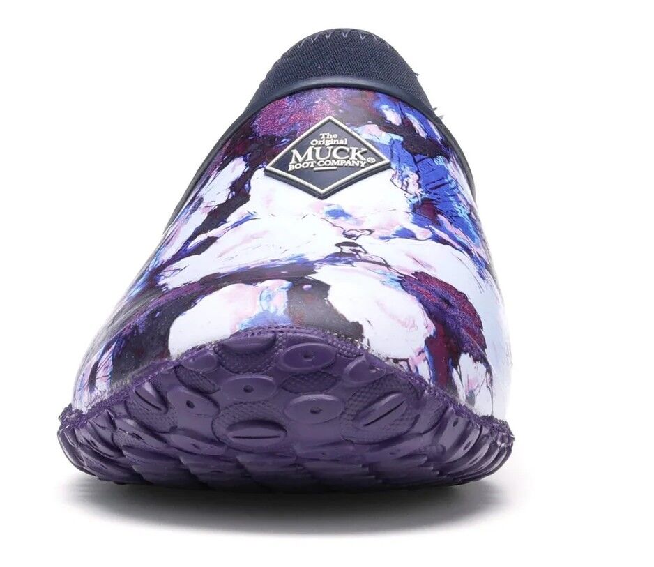 Muck Boots Womens Muckster v2 Clogs (SWMC-201) Navy Floral [SD]