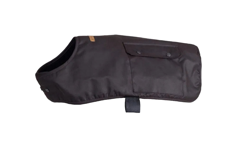 Styx Mill Oilskin Lined Dog Coat (23DC) Brown [GD]