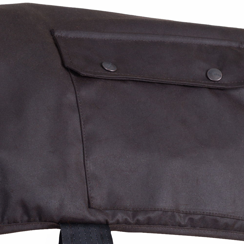 Styx Mill Oilskin Lined Dog Coat (23DC) Brown [GD]