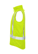 Rainbird Mens Hi Vis Healy 4-In-1 Jacket and Vest (8581) Yellow/Navy  [GD]