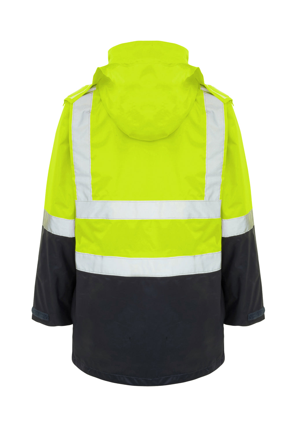 Rainbird Mens Hi Vis Healy 4-In-1 Jacket and Vest (8581) Yellow/Navy  [GD]