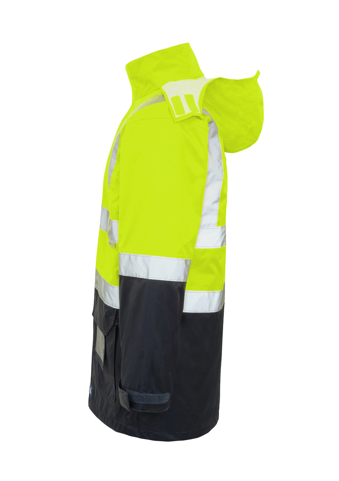 Rainbird Mens Hi Vis Healy 4-In-1 Jacket and Vest (8581) Yellow/Navy  [GD]