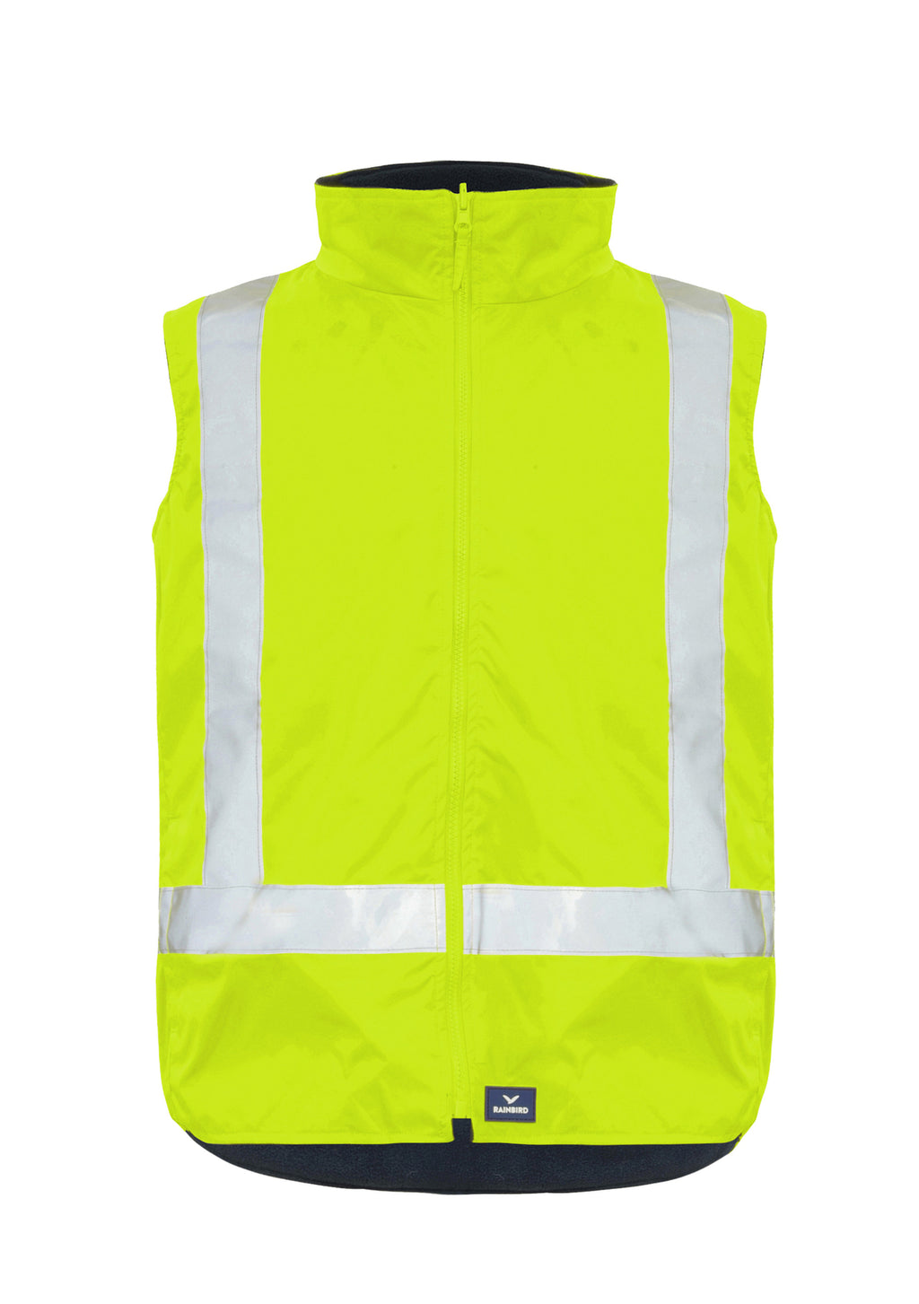 Rainbird Mens Hi Vis Healy 4-In-1 Jacket and Vest (8581) Yellow/Navy  [GD]