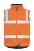 Rainbird Mens Hi Vis Reversible Utility Vest (8553) Orange