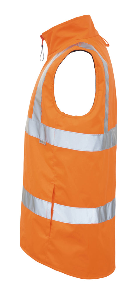 Rainbird Mens Hi Vis Reversible Utility Vest (8553) Orange