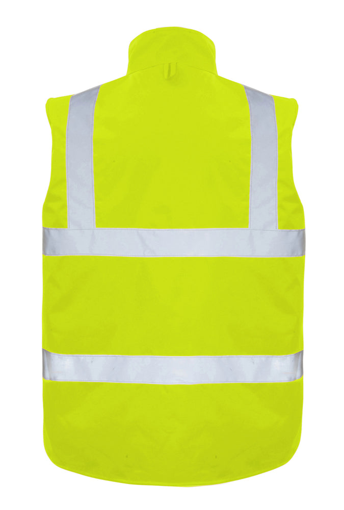 Rainbird Mens Hi Vis Reversible Utility Vest (8553) Yellow