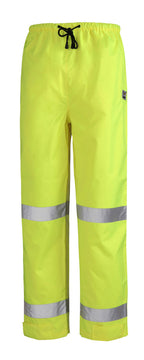 Rainbird Mens Hi Vis Utility Pants with Tape (8271) Yellow [GD]