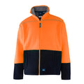 Rainbird Mens Hi Vis Lumber Jacket (8471) Orange/Navy