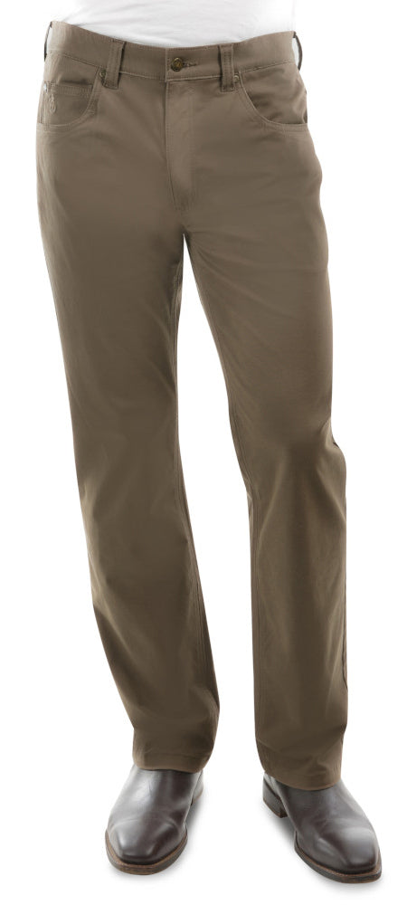 Thomas Cook Mens Jake Comfort Waist Jeans (TCP1215031) Mulch