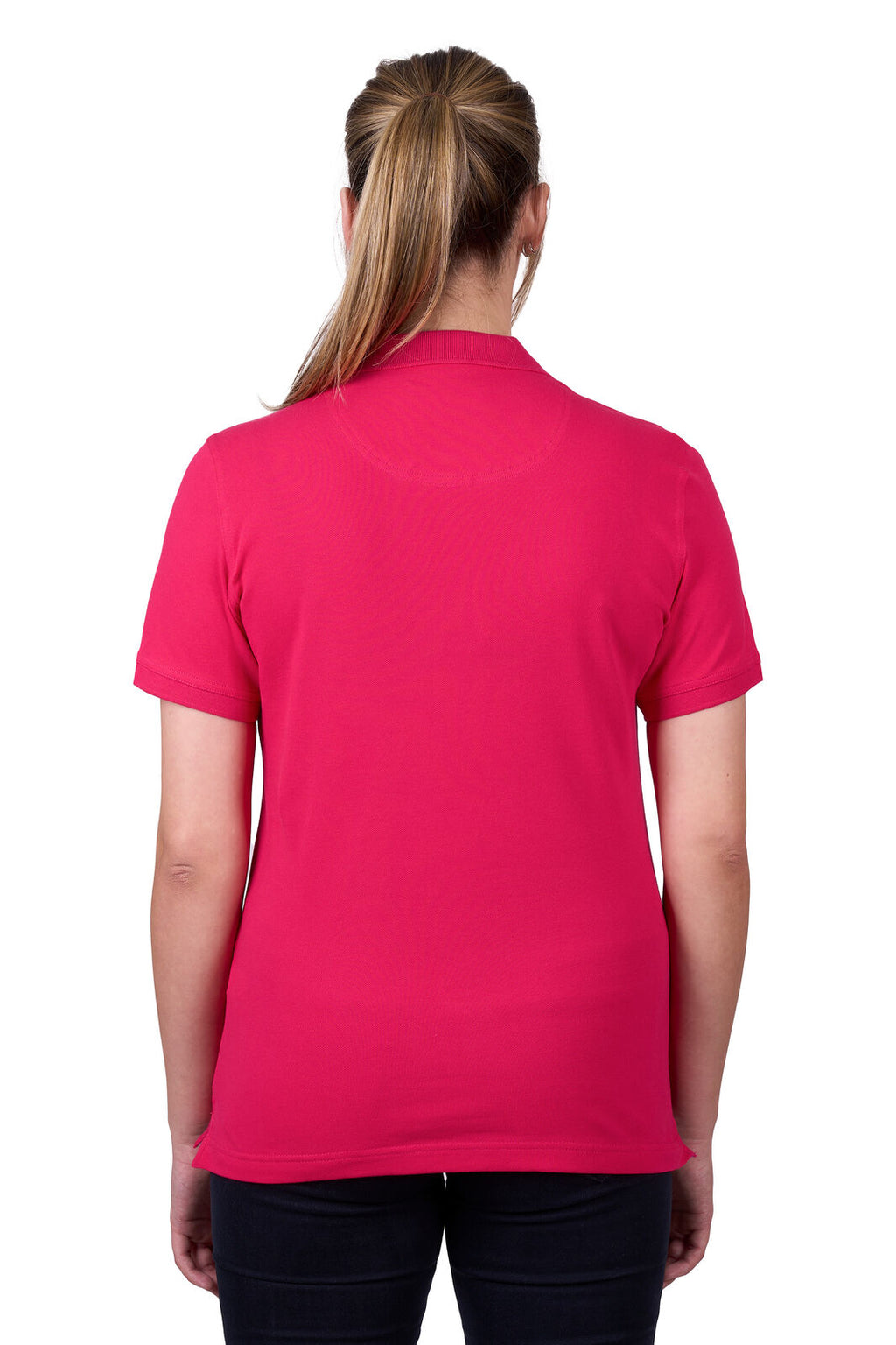 Thomas Cook Womens Classic Stretch S/S Polo (TCP2512059) Bright Rose