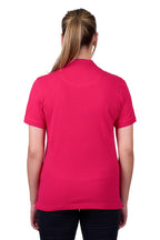 Thomas Cook Womens Classic Stretch S/S Polo (TCP2512059) Bright Rose