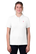 Thomas Cook Womens Classic Stretch S/S Polo (TCP2512059) White