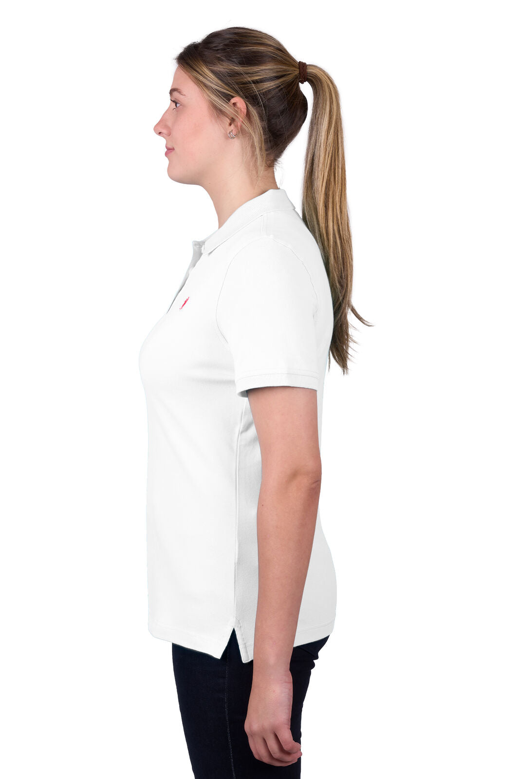 Thomas Cook Womens Classic Stretch S/S Polo (TCP2512059) White