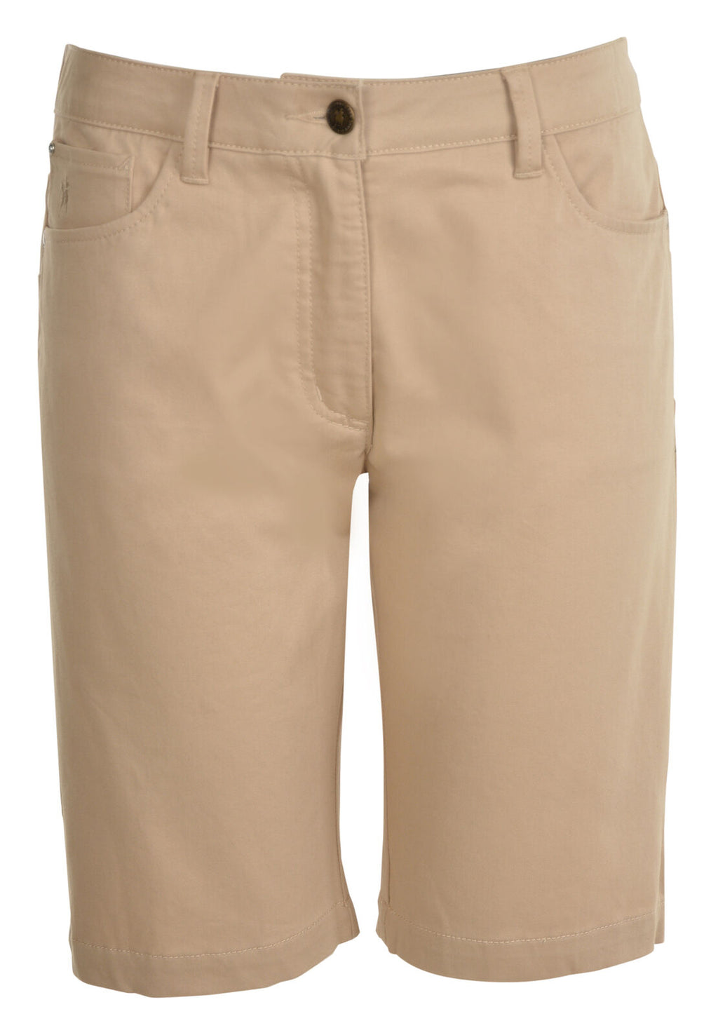 Thomas Cook Womens Lucinda Wonder Jean Shorts (TCP2304075) Oatmeal [SD]