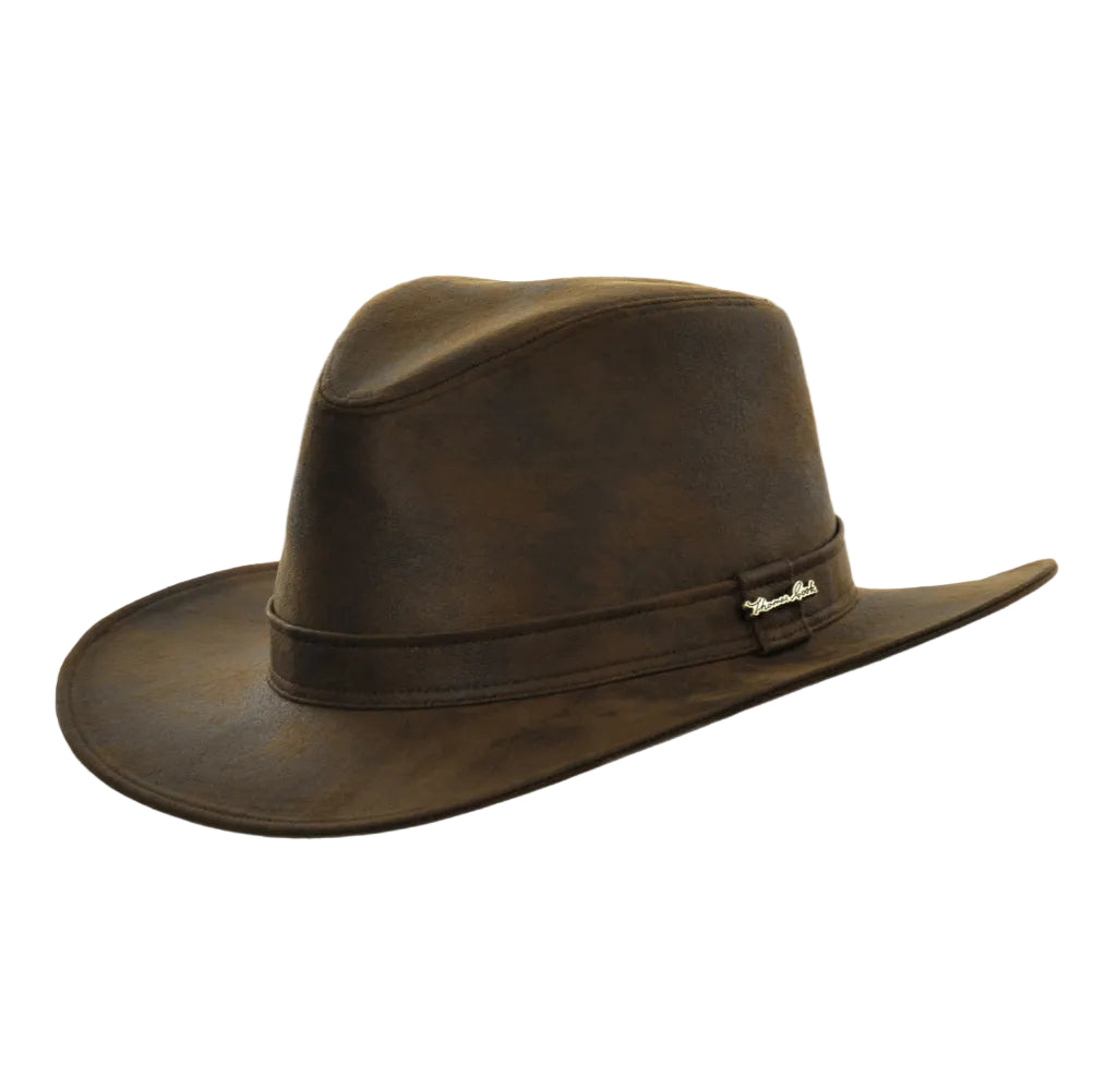 Thomas Cook Travel Crushable Hat (TCP1946HAT) Dark Brown