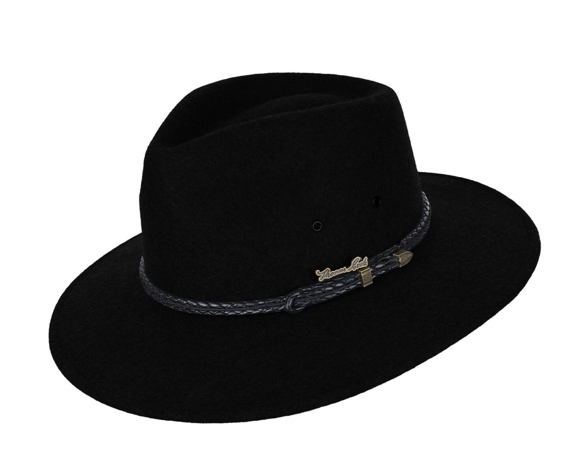 Thomas Cook Wanderer Crushable Hat (TCP1974002) Black [GD]