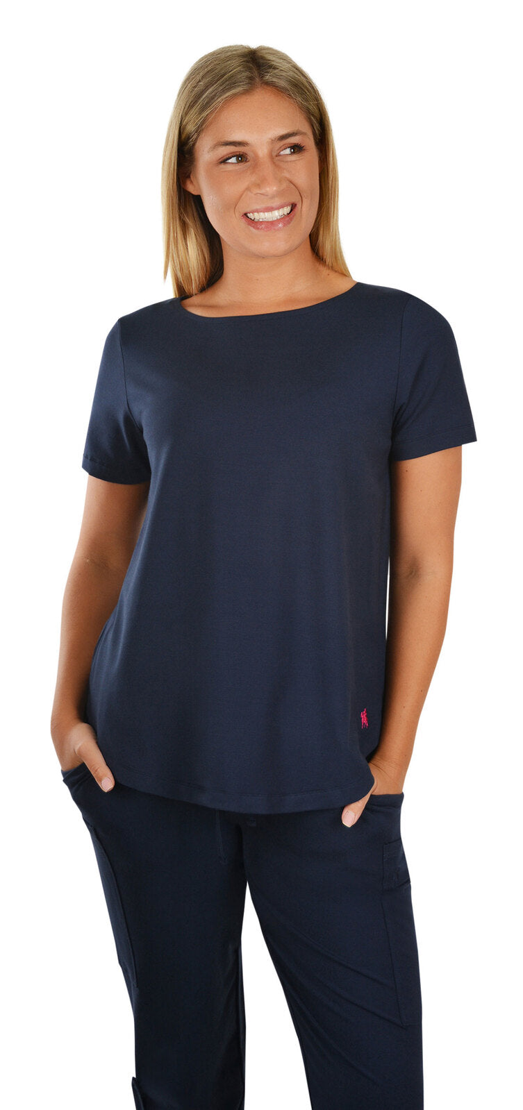 Thomas Cook Womens Liz S/S Top (T1S2572177) Dark Navy [SD]
