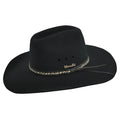Thomas Cook Brumby Pure Fur Felt Hat (TCP1912HAT) Black [GD]