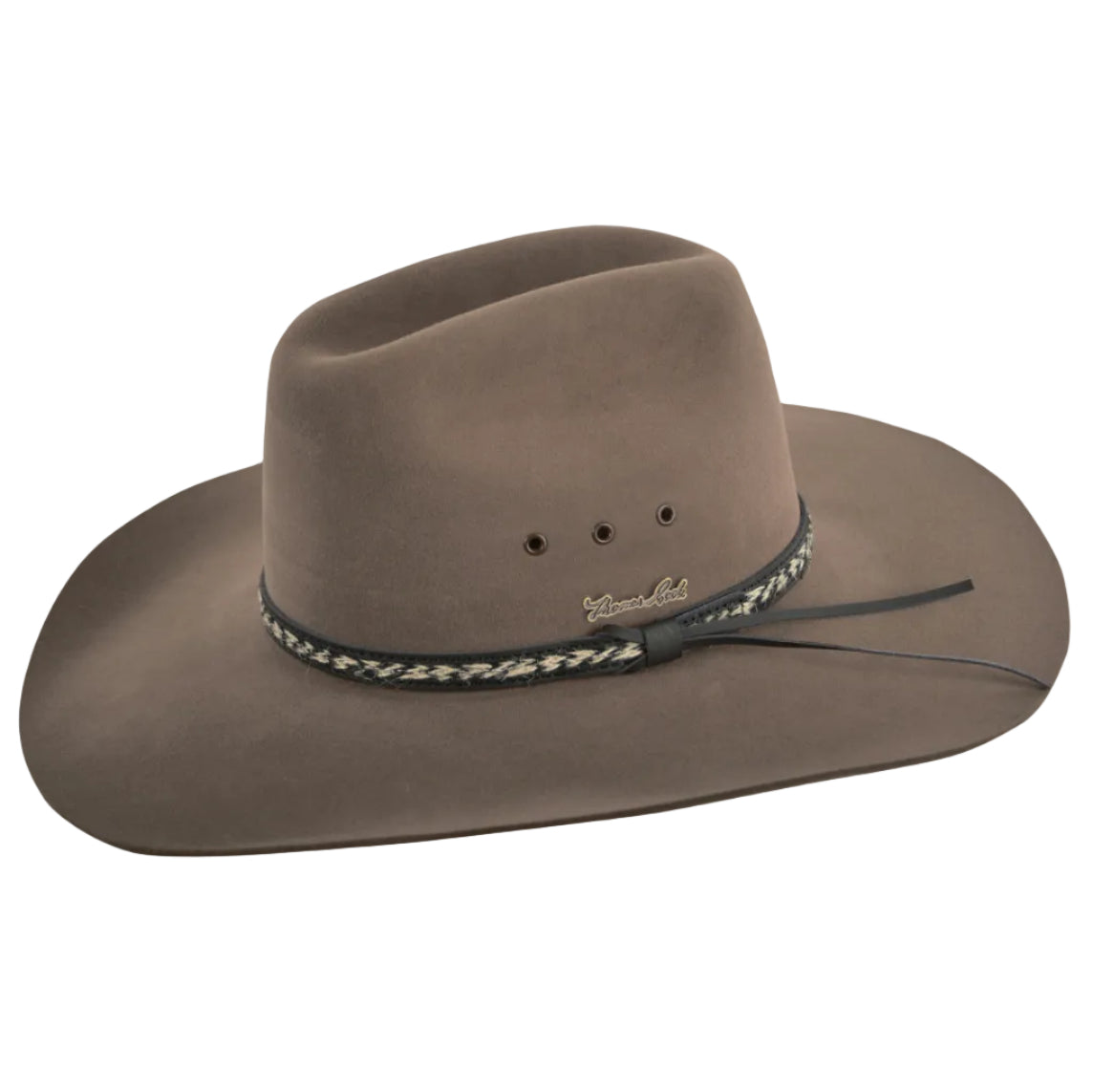 Thomas Cook Brumby Pure Fur Felt Hat (TCP1912HAT) Fawn [GD]