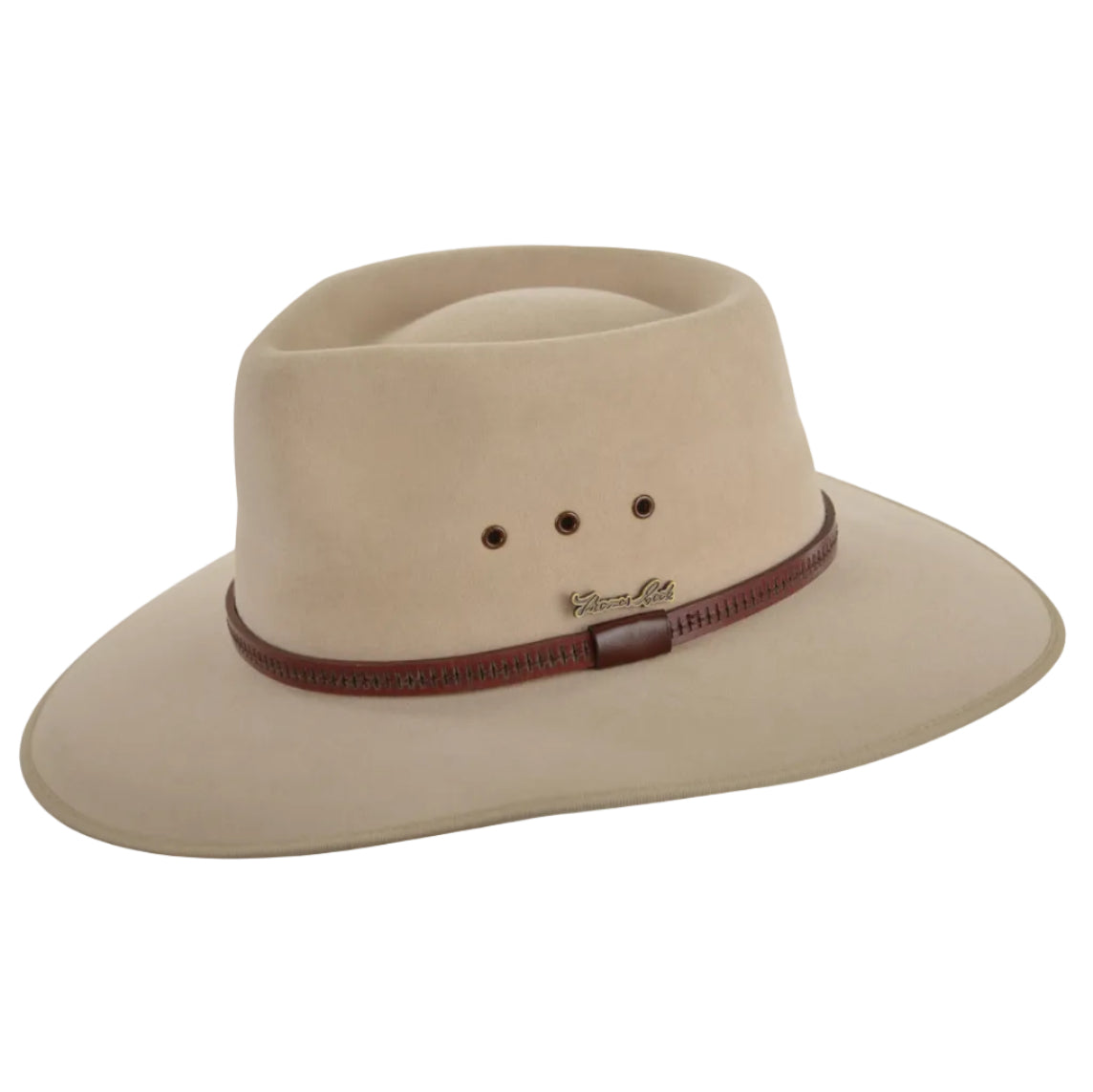 Thomas Cook Grazier Pure Fur Felt Hat (TCP1913HAT) Sand [GD]