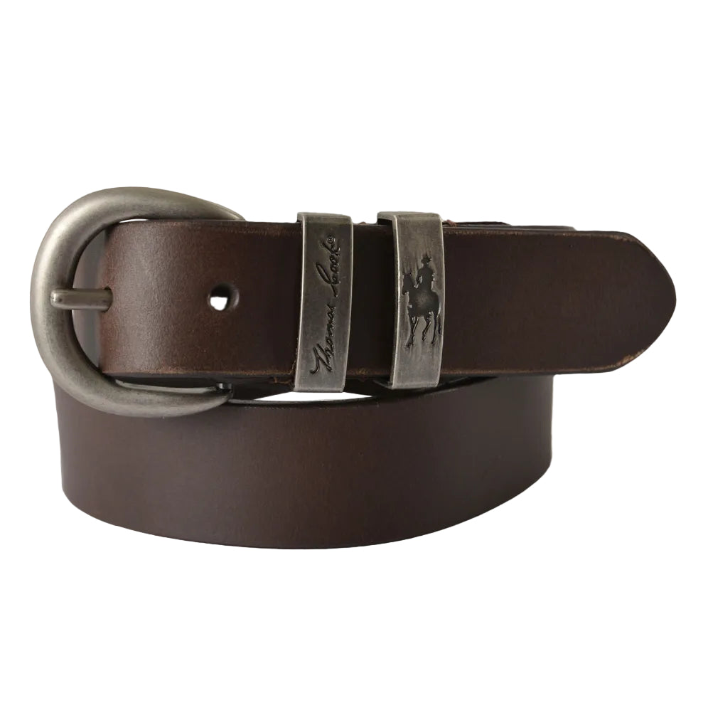 Thomas Cook Kids Silver Twin Keeper Belt (TCP7920BEL) Chocolate