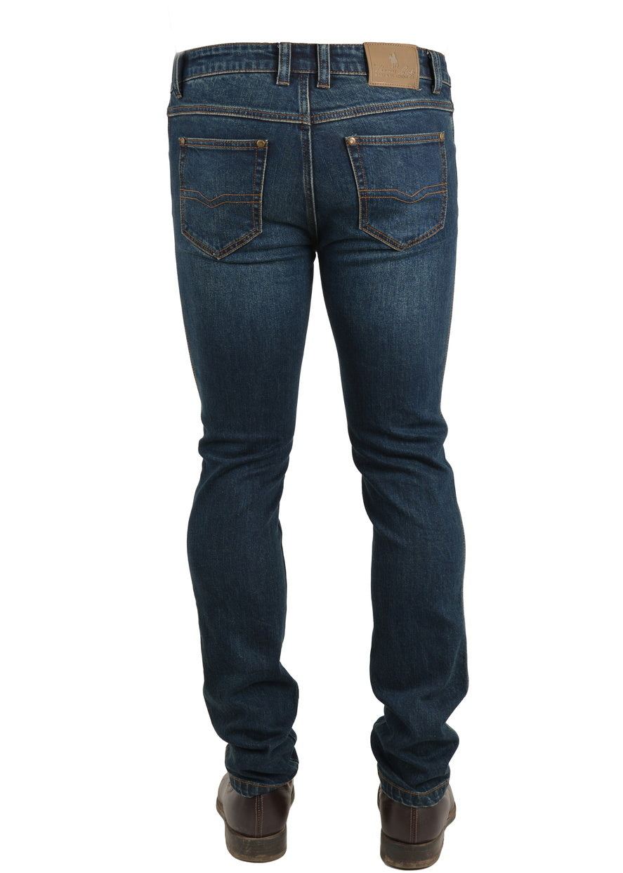 Thomas Cook Mens Andrew Slim Jeans - 32 Leg (TCP1217064) Dark Indigo