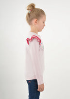 Thomas Cook Girls Betsy Frill L/S Tee (T3W5501111) Pink [SD]