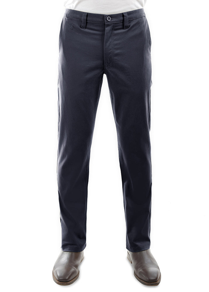 Thomas Cook Mens Tailored Moleskin Trousers (TCP1214007) Navy