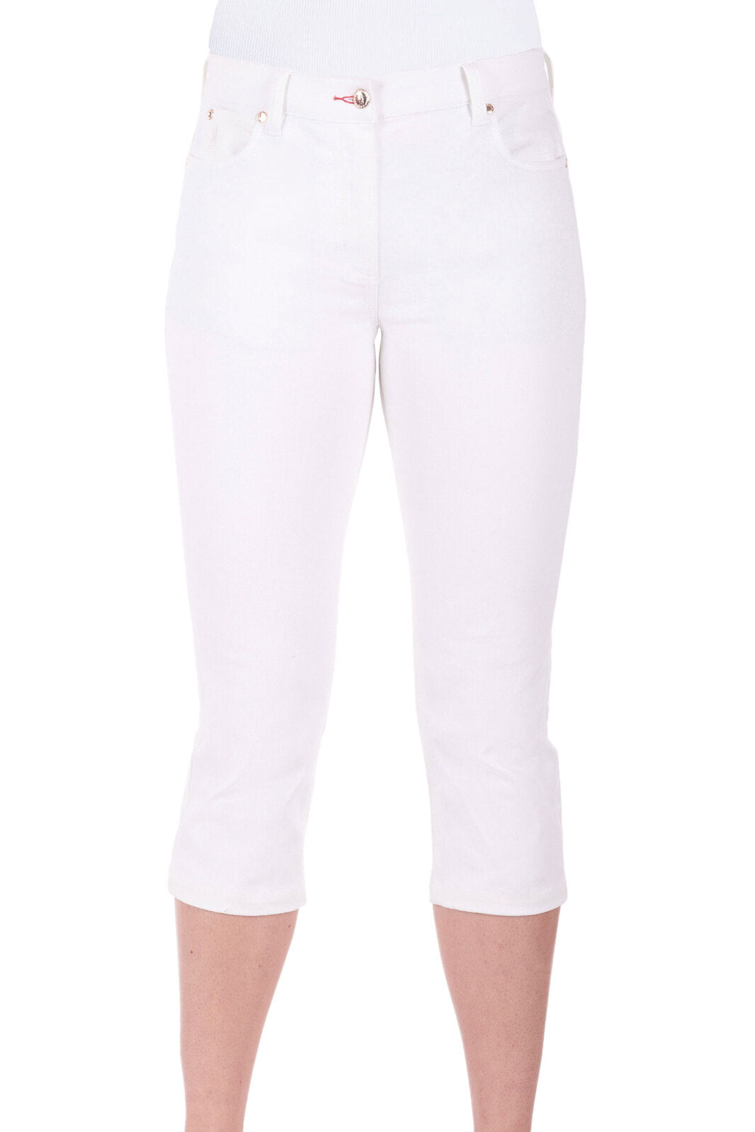 Thomas Cook Womens Jane Crop Skinny Pants (T3S2230070) White [SD] 