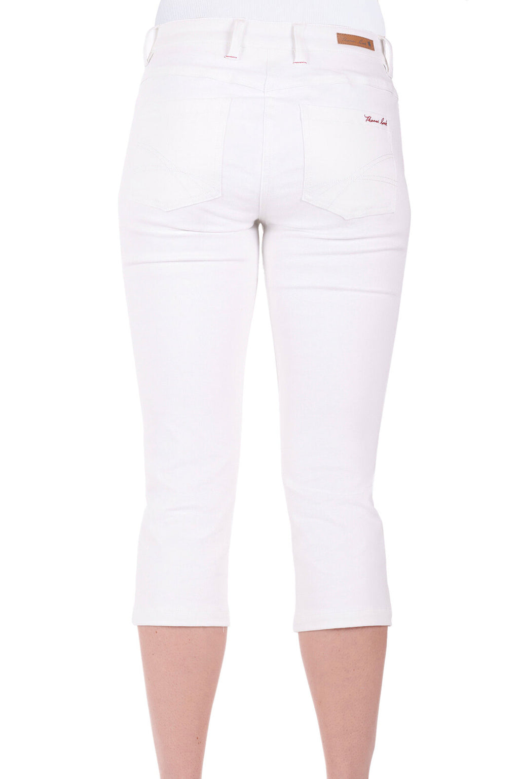 Thomas Cook Womens Jane Crop Skinny Pants (T3S2230070) White [SD] 