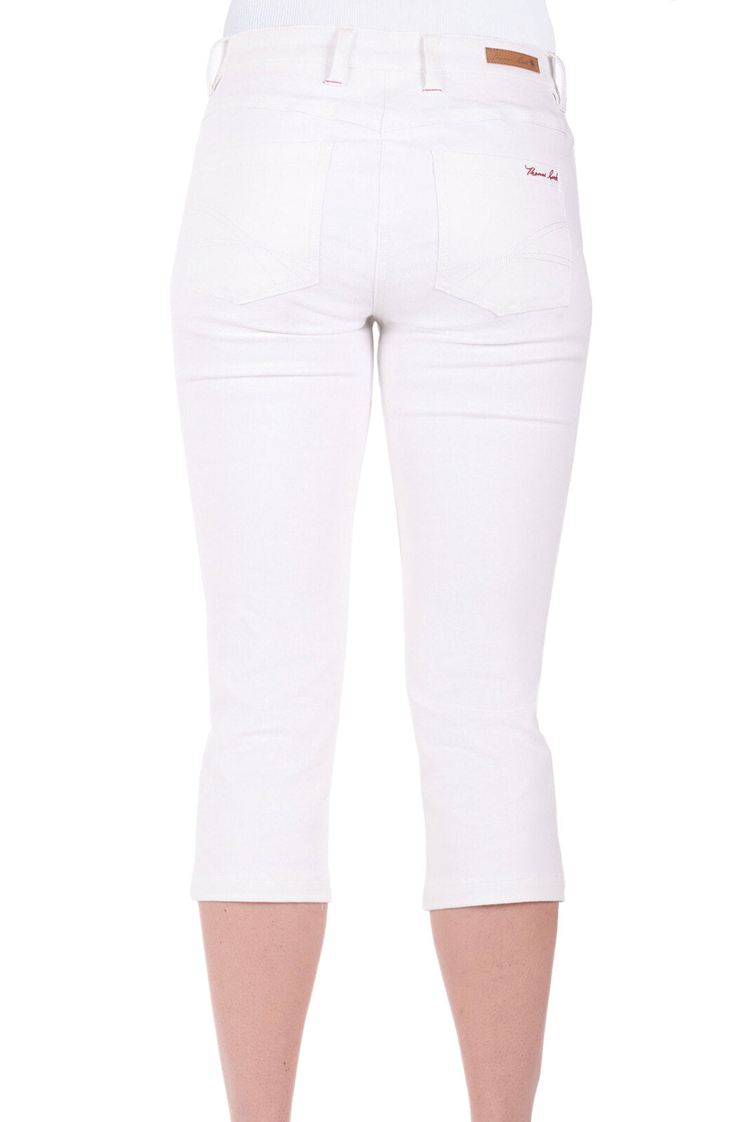 Thomas Cook Womens Jane Crop Skinny Pants (T3S2230070) White [SD] 