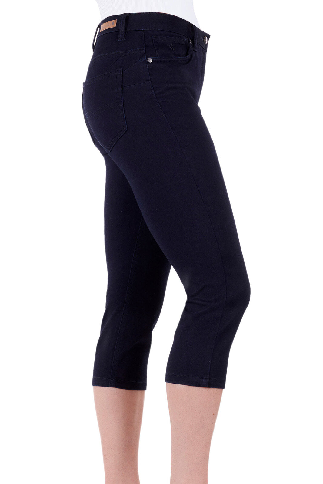Thomas Cook Womens Suzie Slimmer Wonder Capri (TCP2224128) Avoca Wash