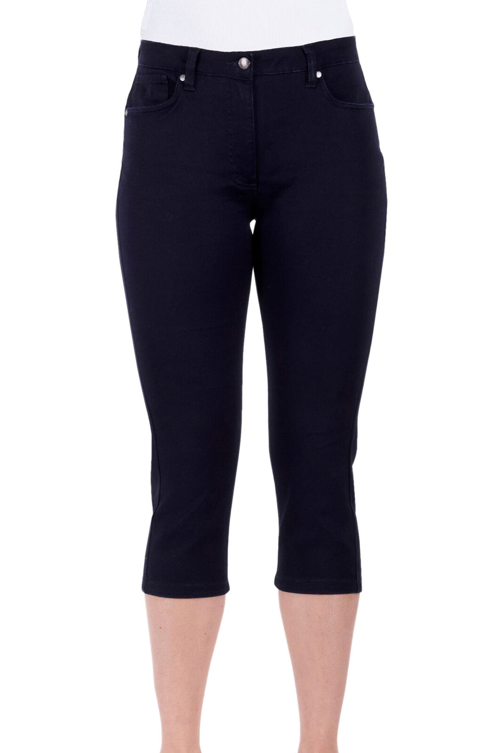 Thomas Cook Womens Suzie Slimmer Wonder Capri (TCP2224128) Avoca Wash